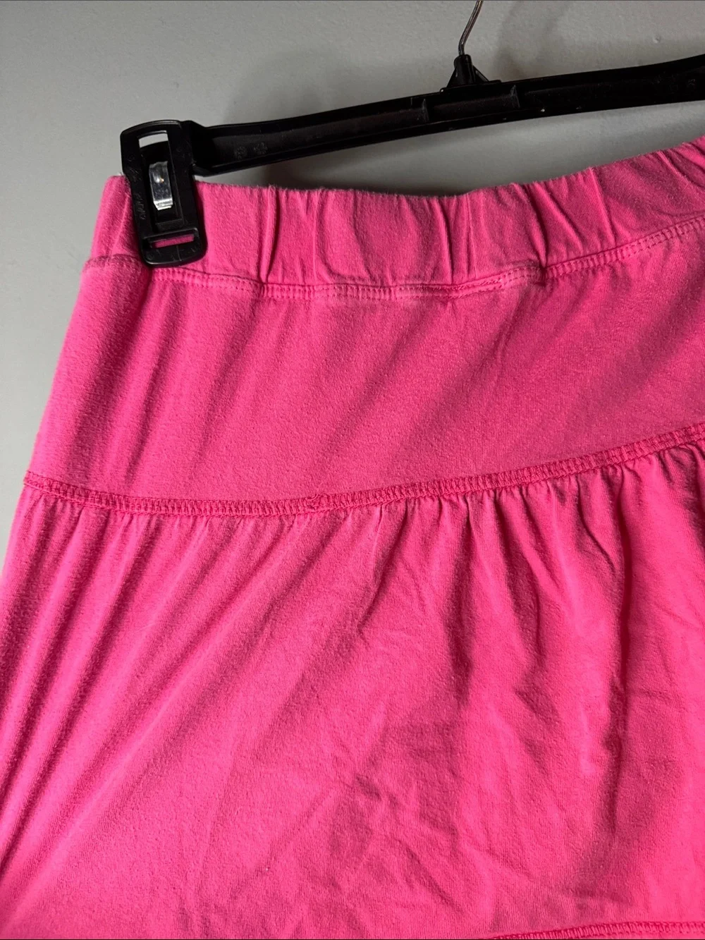 Hot Pink girls (size 14) Tiered Mini Skirt